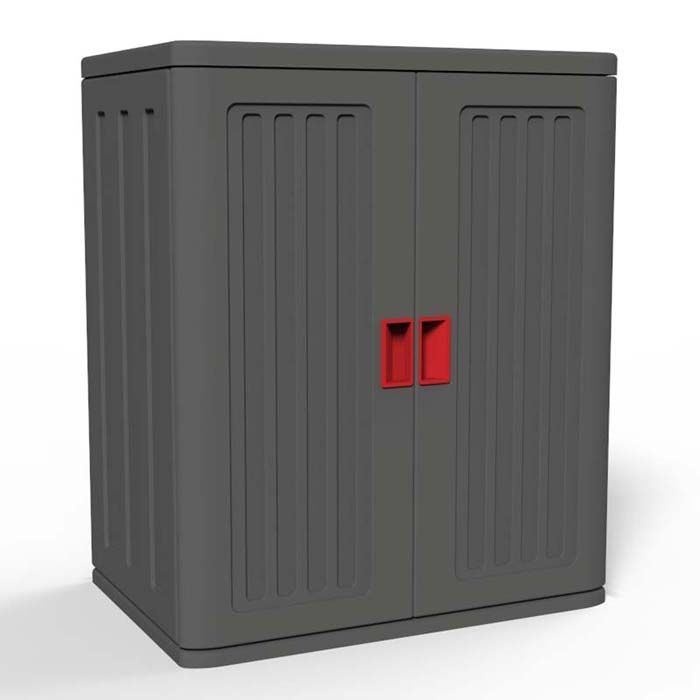 HDPE Plastic outdoor storage cabinet